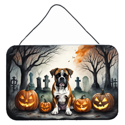 Spooky Halloween Wall or Door Hanging Prints - Size: 8HX12W | Pack Of: 1 | Collection name: Spooky halloween