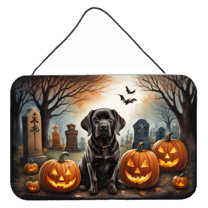Spooky Halloween Wall or Door Hanging Prints - Size: 8HX12W | Pack Of: 1 | Collection name: Spooky halloween