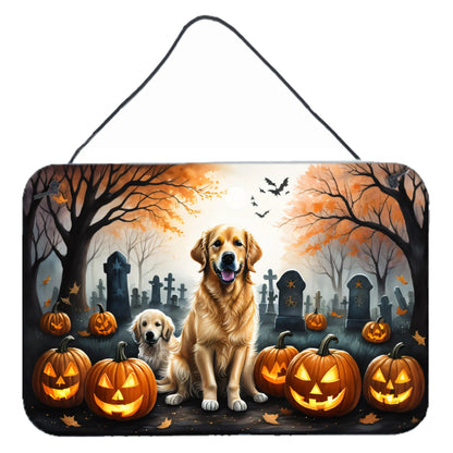 Spooky Halloween Wall or Door Hanging Prints - Size: 8HX12W | Pack Of: 1 | Collection name: Spooky halloween