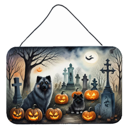 Spooky Halloween Wall or Door Hanging Prints - Size: 8HX12W | Pack Of: 1 | Collection name: Spooky halloween