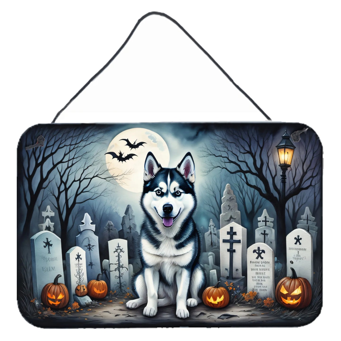 Spooky Halloween Wall or Door Hanging Prints - Size: 8HX12W | Pack Of: 1 | Collection name: Spooky halloween