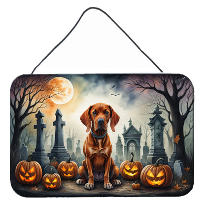 Spooky Halloween Wall or Door Hanging Prints - Size: 8HX12W | Pack Of: 1 | Collection name: Spooky halloween
