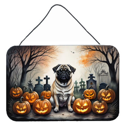 Spooky Halloween Wall or Door Hanging Prints - Size: 8HX12W | Pack Of: 1 | Collection name: Spooky halloween