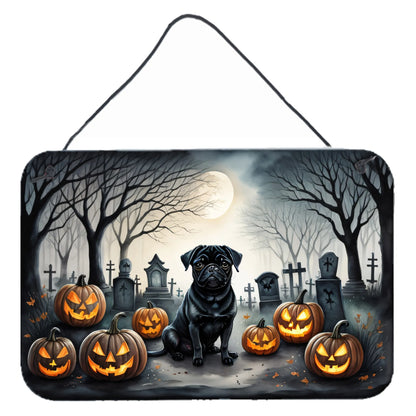 Spooky Halloween Wall or Door Hanging Prints - Size: 8HX12W | Pack Of: 1 | Collection name: Spooky halloween
