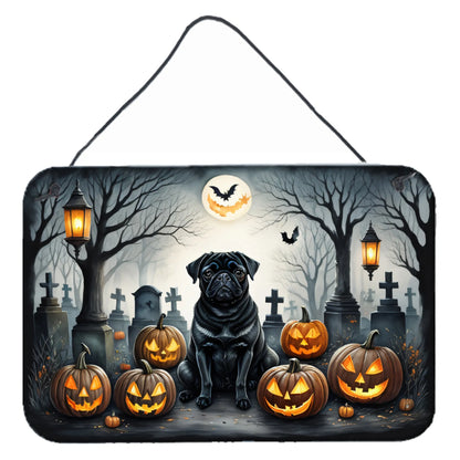 Spooky Halloween Wall or Door Hanging Prints - Size: 8HX12W | Pack Of: 1 | Collection name: Spooky halloween
