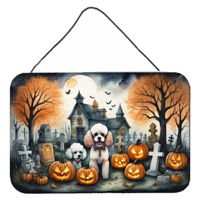 Spooky Halloween Wall or Door Hanging Prints - Size: 8HX12W | Pack Of: 1 | Collection name: Spooky halloween