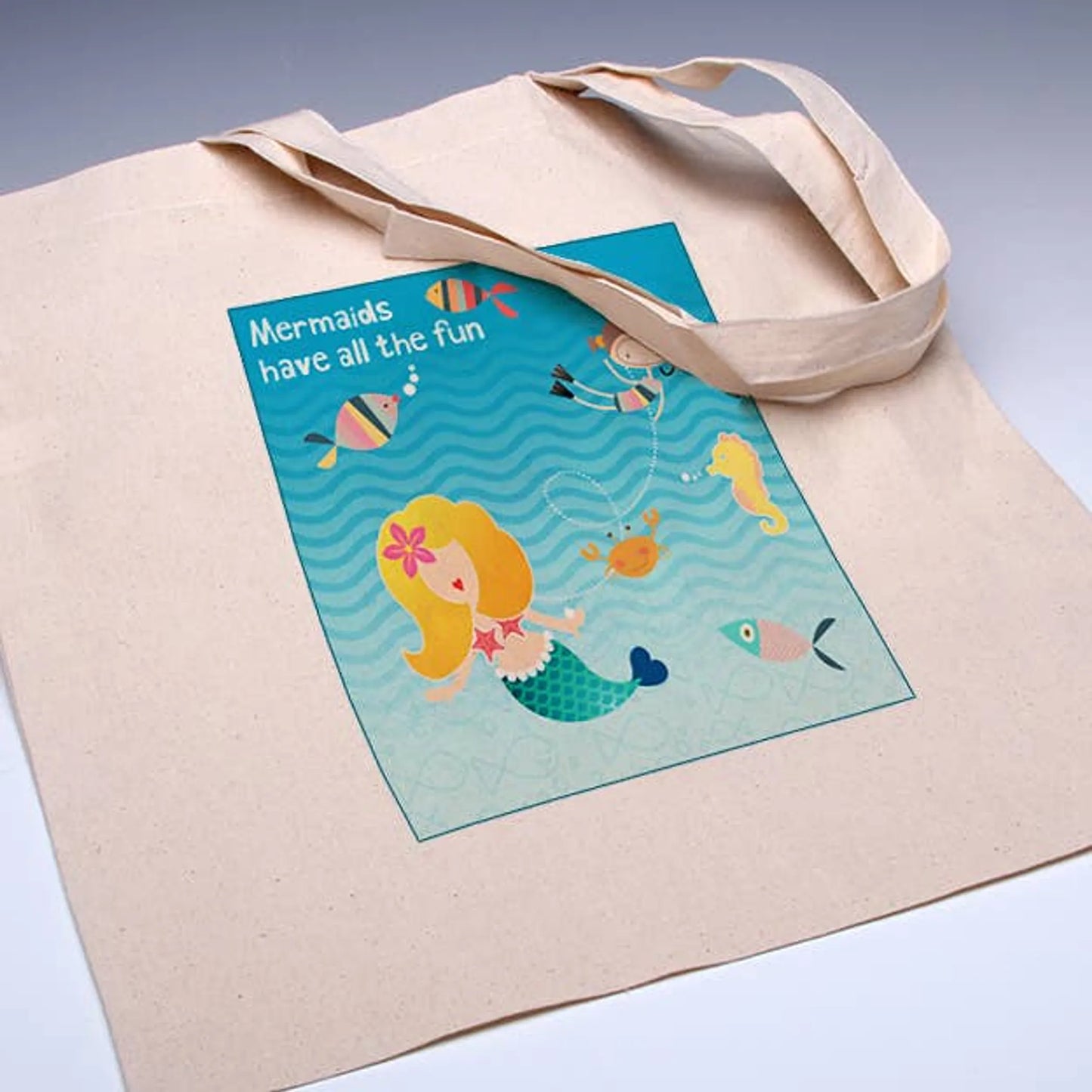 Mermaid Tote Bag - Heavyweight