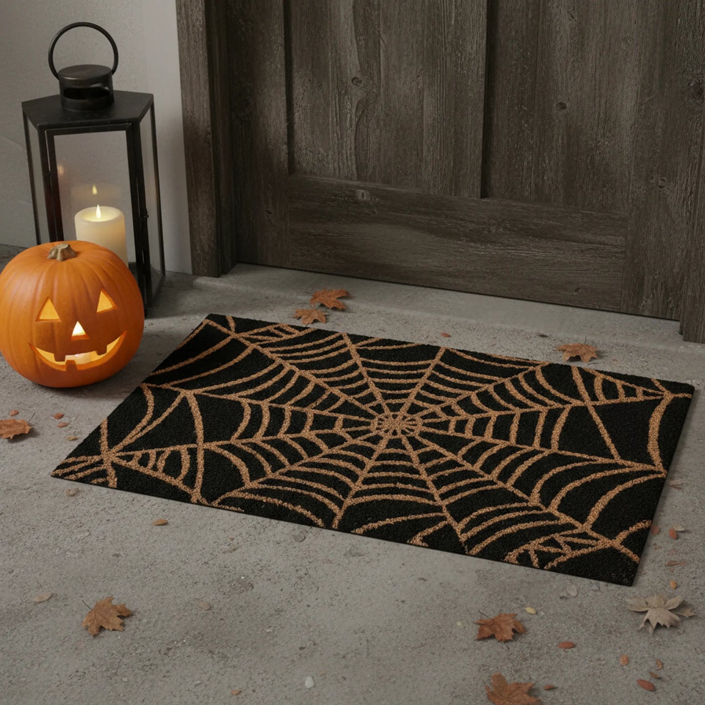 Halloween Halloween Outdoor Coir Door Mat