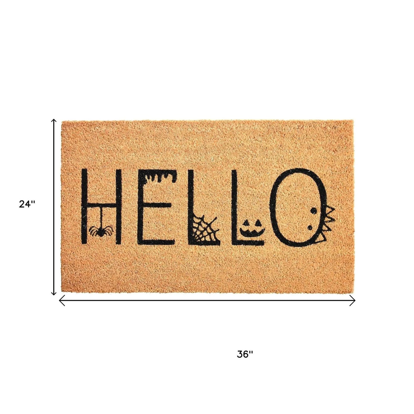 Halloween Halloween Outdoor Coir Door Mat