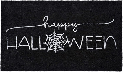 Halloween Happy Halloween Outdoor Coir Door Mat