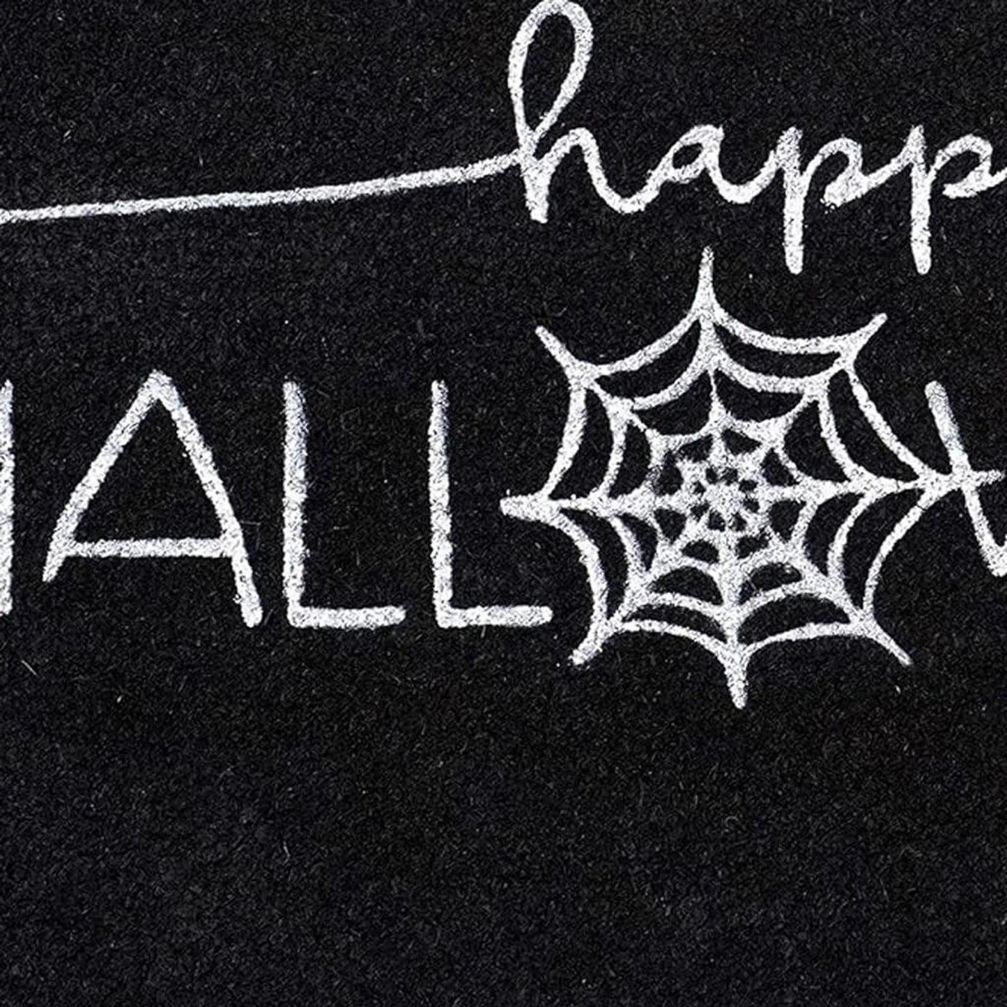 Halloween Happy Halloween Outdoor Coir Door Mat