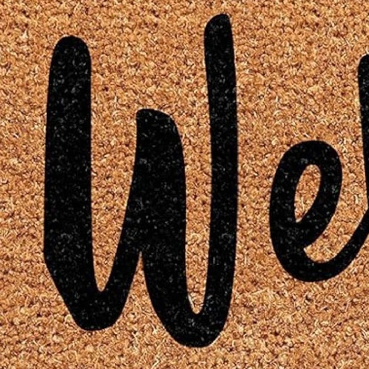 Halloween Welcome Outdoor Coir Door Mat