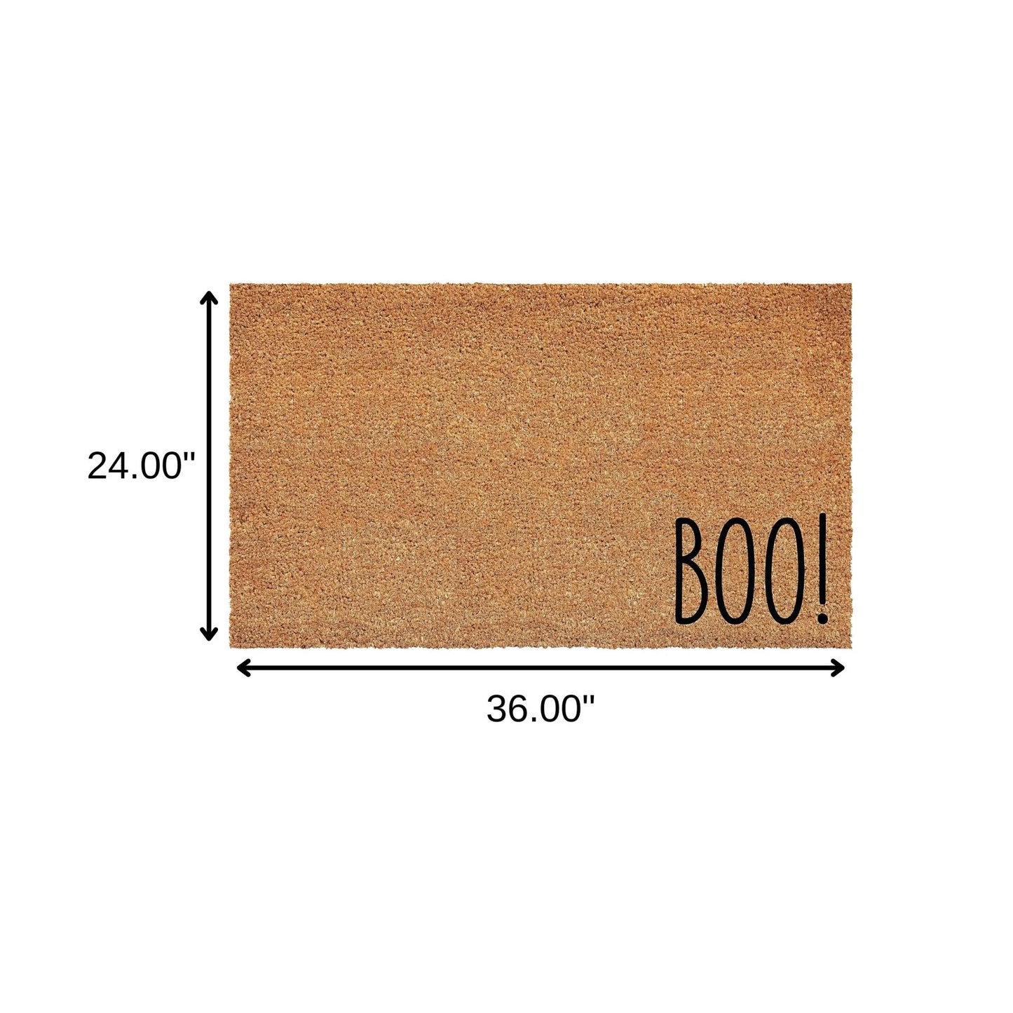 Halloween Outdoor Coir Door Mat