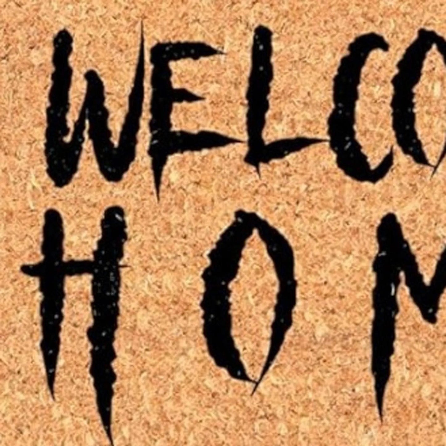 Halloween Welcome Outdoor Coir Door Mat