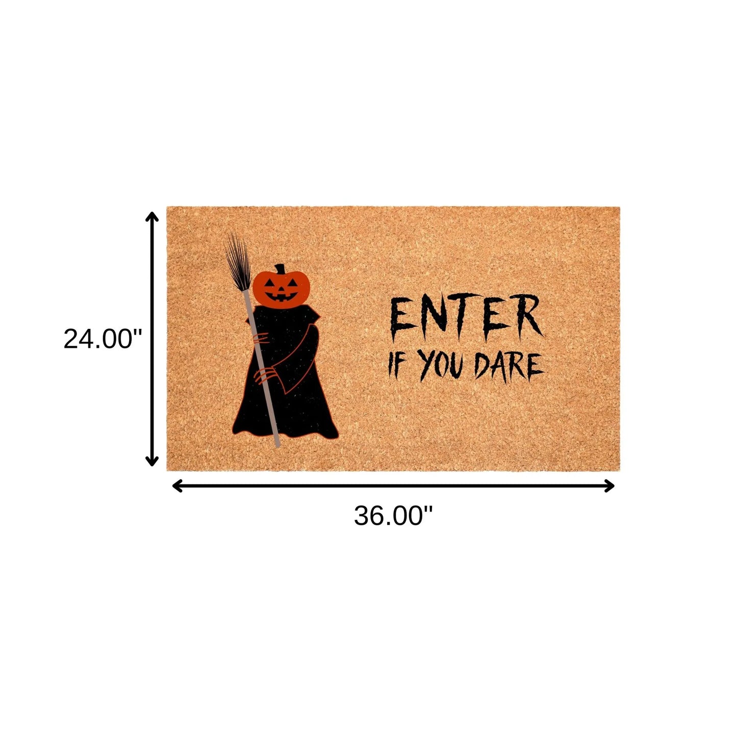 Halloween Outdoor Coir Door Mat