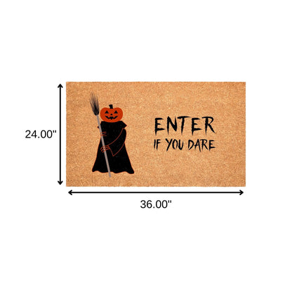 Halloween Outdoor Coir Door Mat