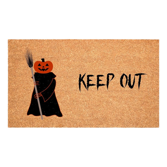 Halloween Outdoor Coir Door Mat