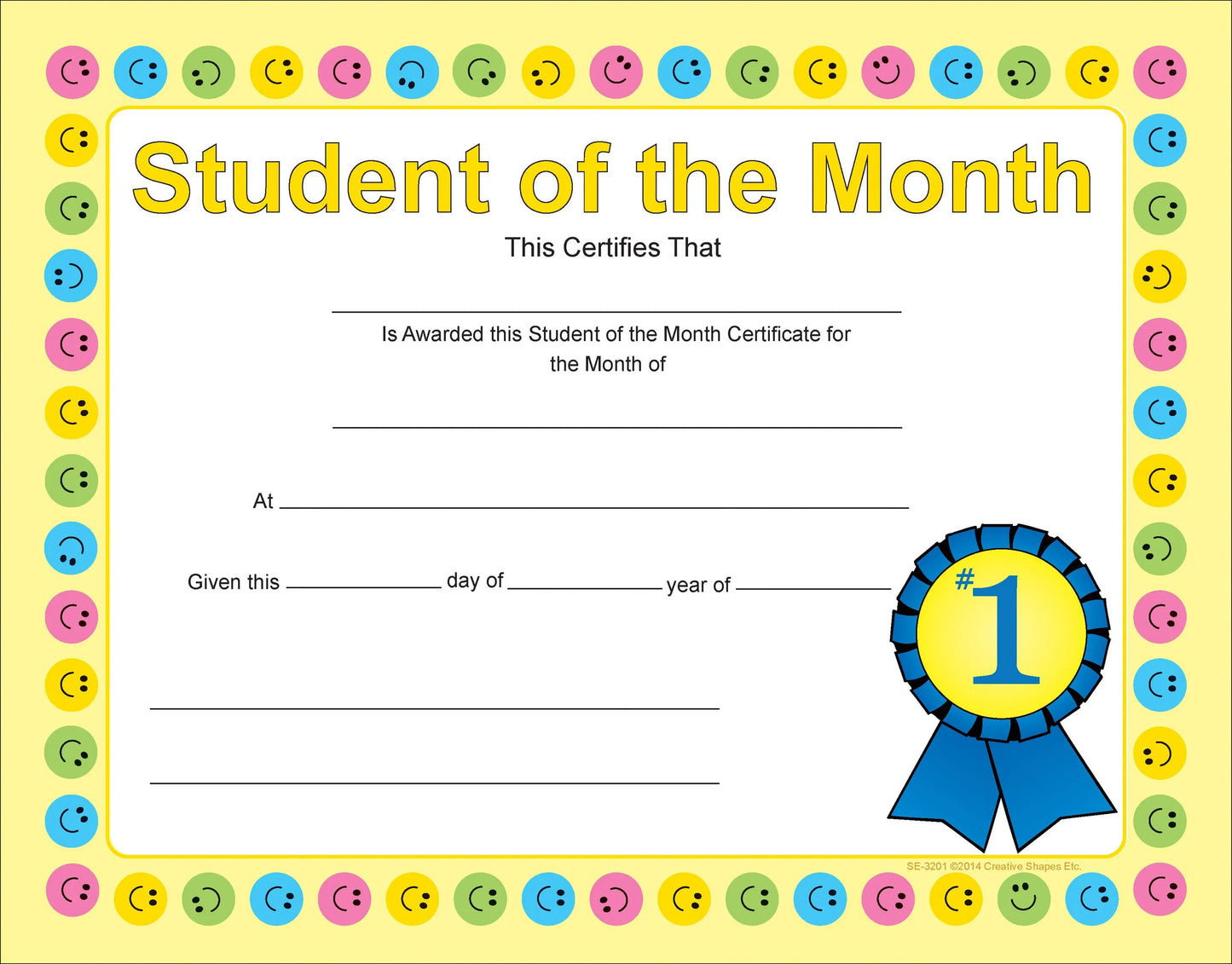 Recognition Certificate