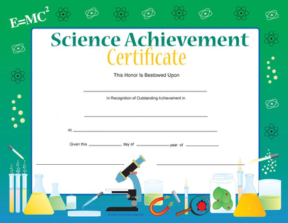 Recognition Certificate