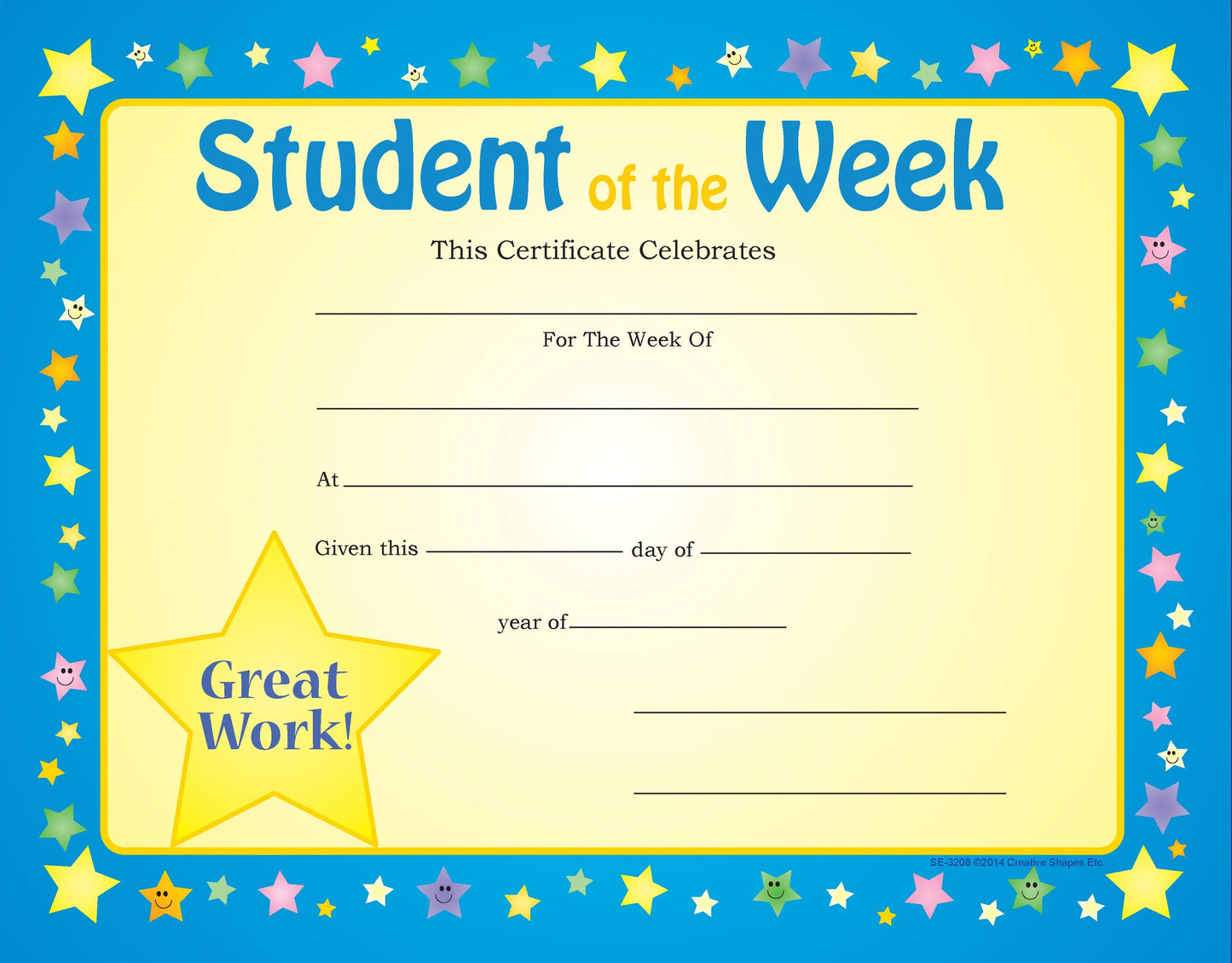 Recognition Certificate