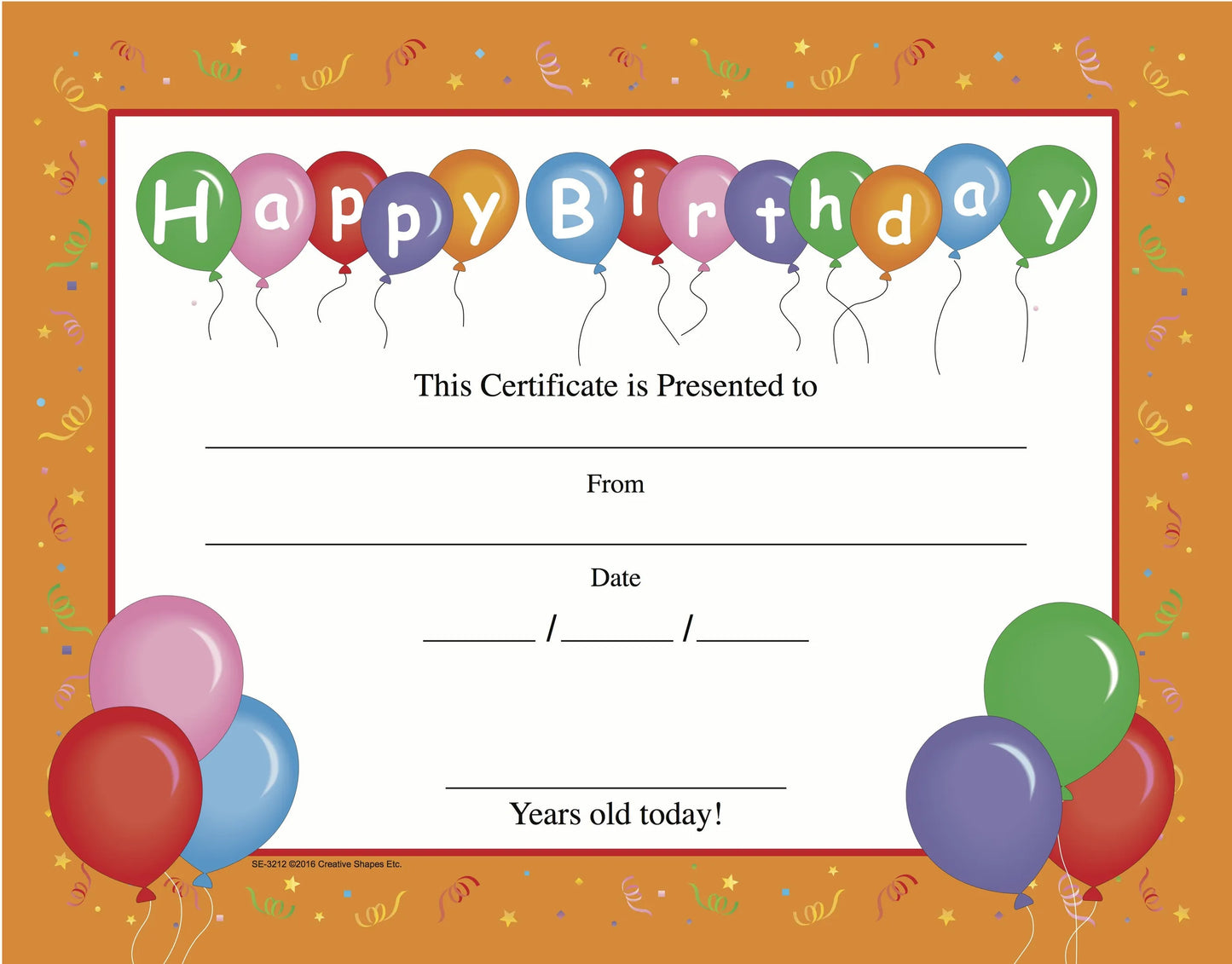 Recognition Certificate