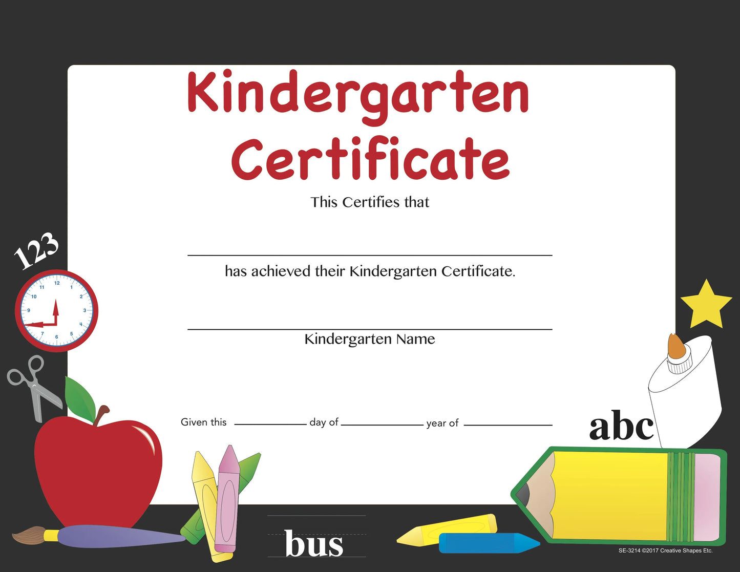Recognition Certificate