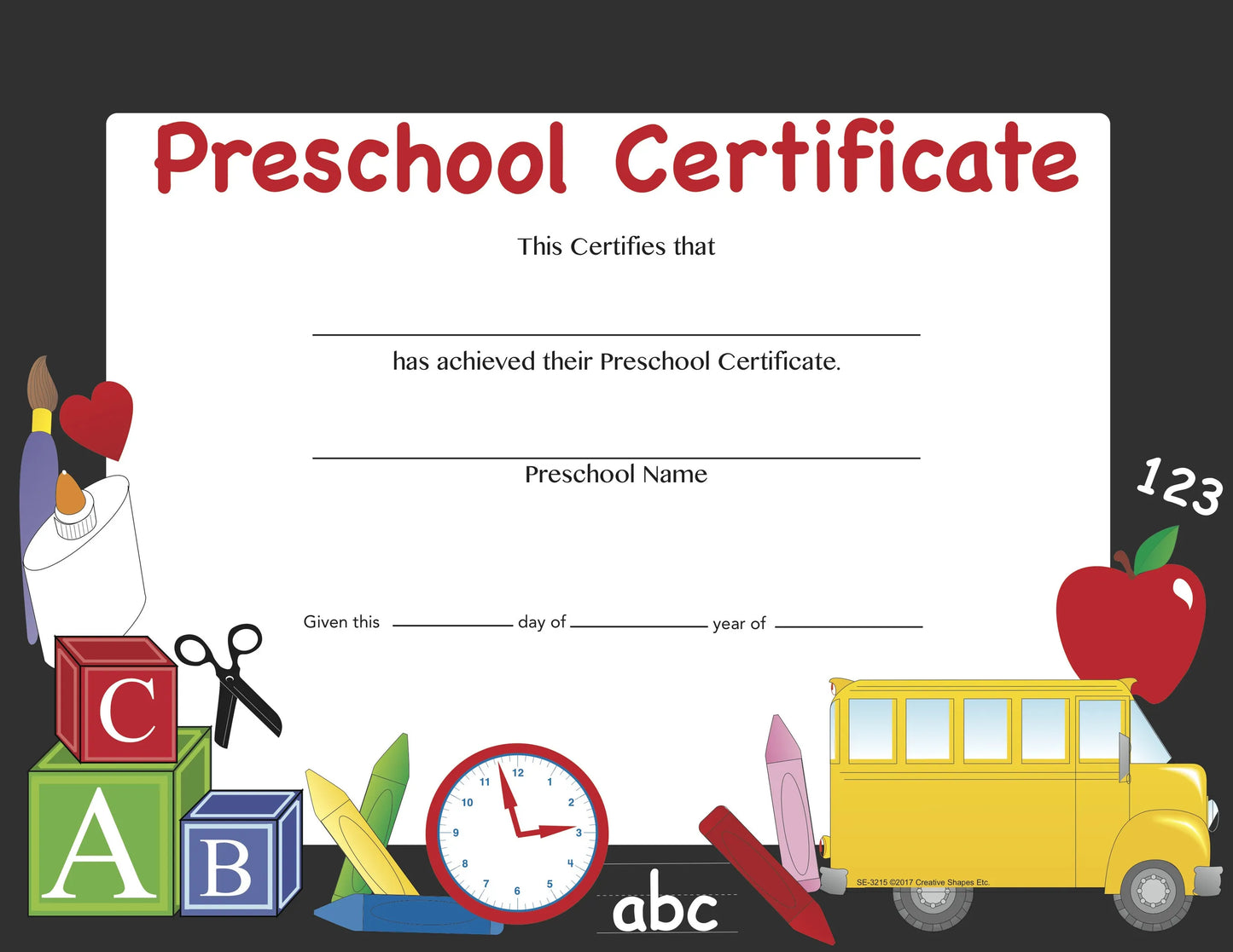 Recognition Certificate