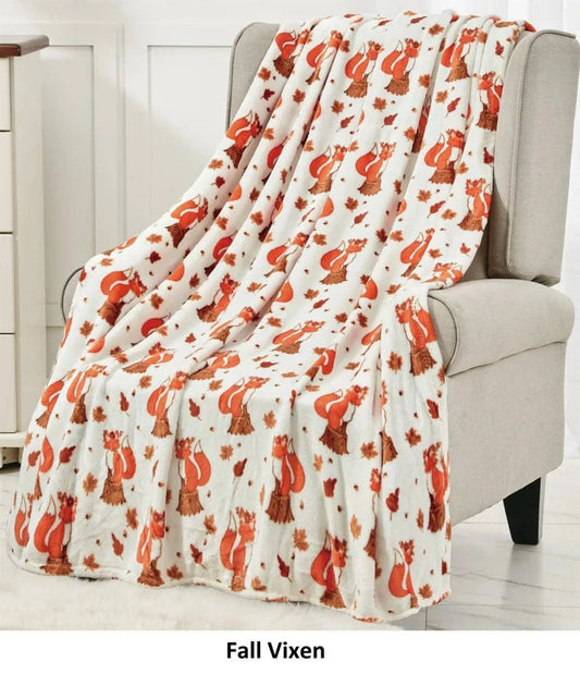 Halloween 50 X 60 Throw Blankets