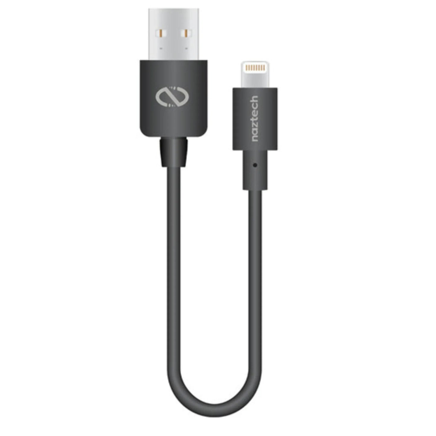 Naztech MFi Lightning Charge/Sync USB Cable 6in Black