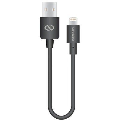 Naztech MFi Lightning Charge/Sync USB Cable 6in Black