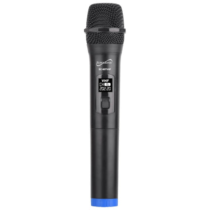 Supersonic VHF Dual Fixed Channel Professional Wireless Microphone