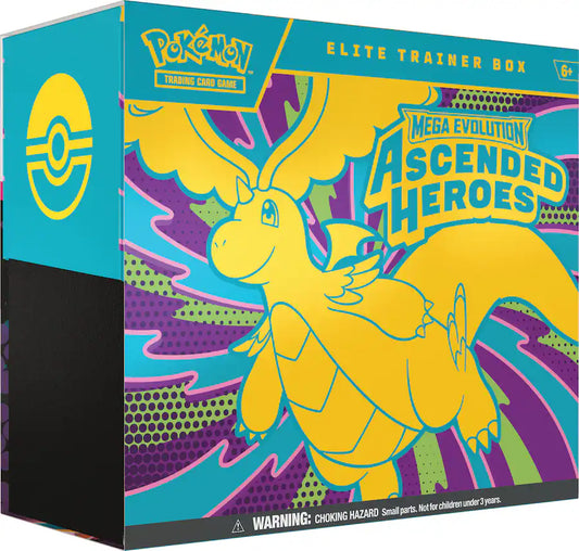Pokémon - Trading Card Game: Mega Evolution - Ascended Heroes Elite Trainer Box