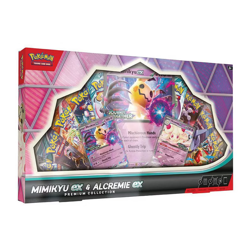 Pokémon Trading Card Game:Mimikyu ex & Alcremie ex Premium Collection