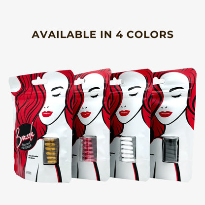 Bra Strap Alinger - 2 Sets in 1 Pack - 4 Color Options