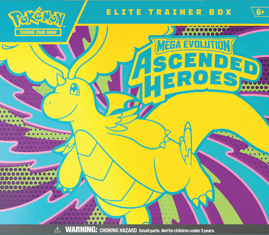 Pokémon - Trading Card Game: Mega Evolution - Ascended Heroes Elite Trainer Box