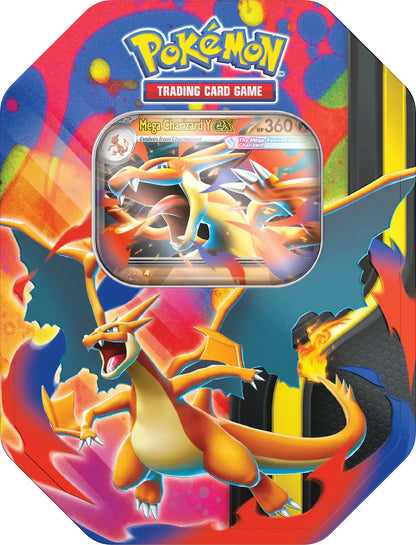 Pokémon - Mega Charizard Tin - Styles May Vary