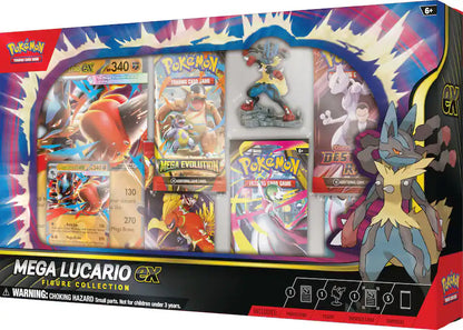 Pokémon TCG: Mega Lucario ex Figure Collection
