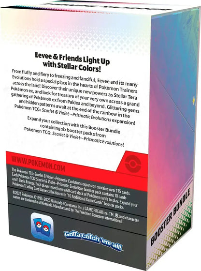 Pokémon TCG Prismatic Evolutions Booster Bundle