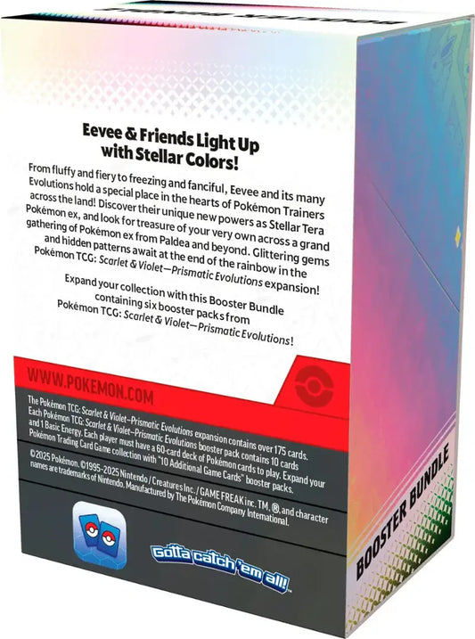 Pokémon TCG Prismatic Evolutions Booster Bundle