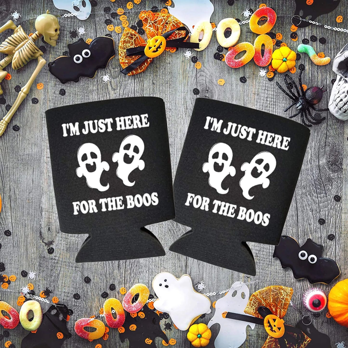 Funny Halloween Can Cooler