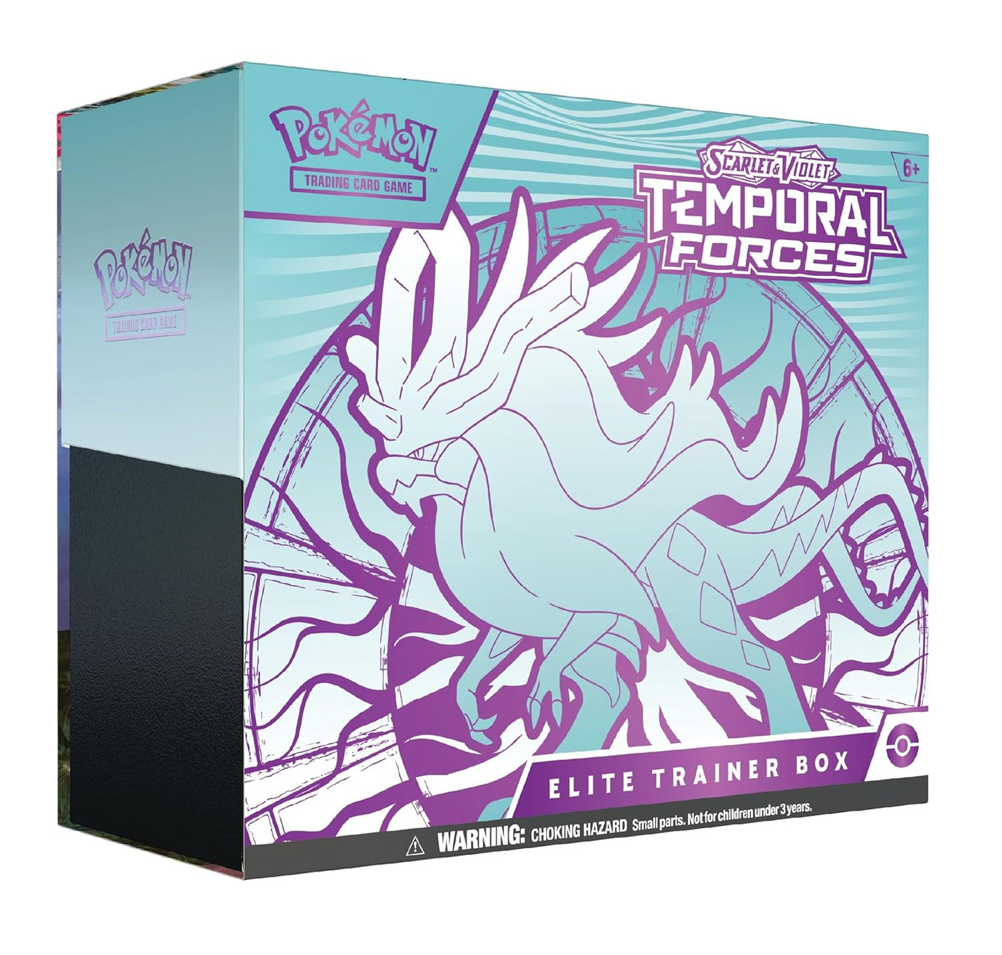Pokémon TCG: carlet and Violet: Temporal Forces: Elite Trainer Box: Walking Wake