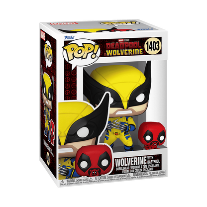 Funko Pop Wolverine with Deadpool #1403