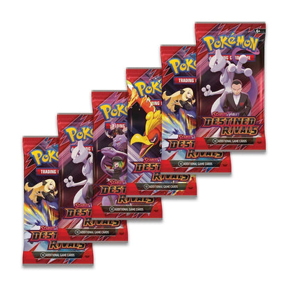 Pokémon TCG: Scarlet & Violet-Destined Rivals Booster Bundle (6 Packs)