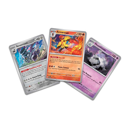 Pokémon TCG 3-Foil Card Booster Pack – Armarouge, Revavroom & Houndstone