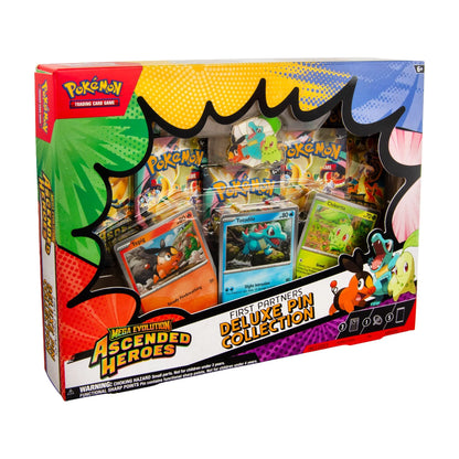 Pokémon TCG: Mega Evolution—Ascended Heroes First Partners Deluxe Pin Collection