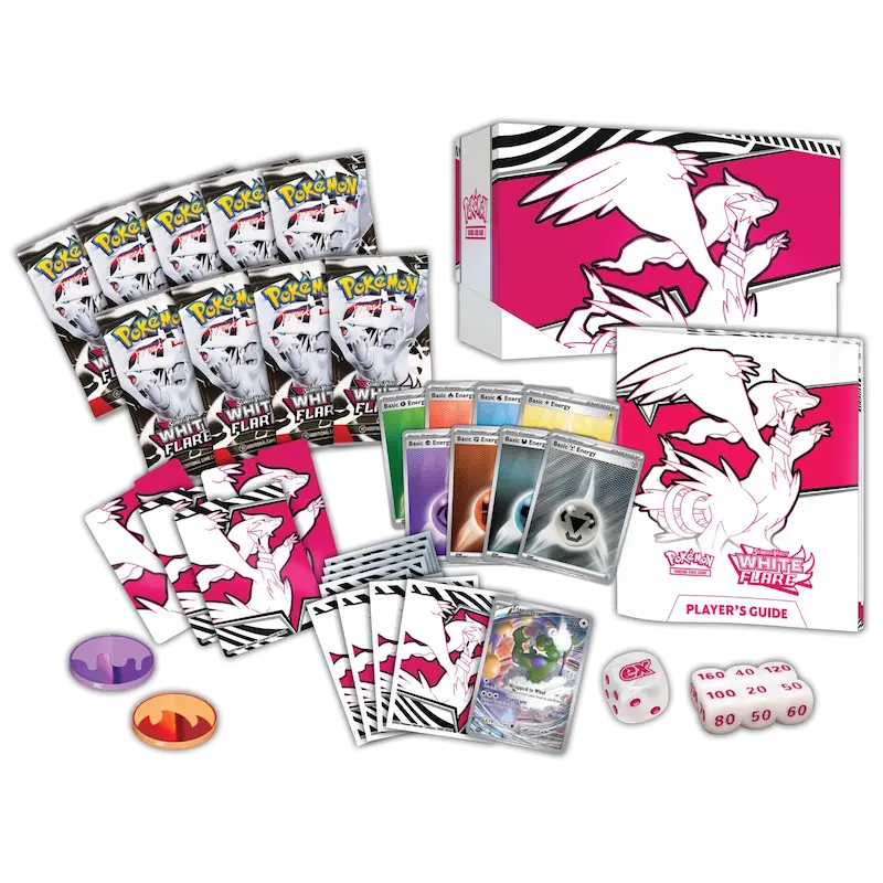 Pokémon Trading Cards Scarlet & Violet 10.5 White Flare Elite Trainer Box