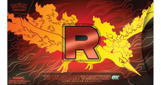 Pokémon TCG: Team Rocket Moltres ex Ultra-Premium Collection