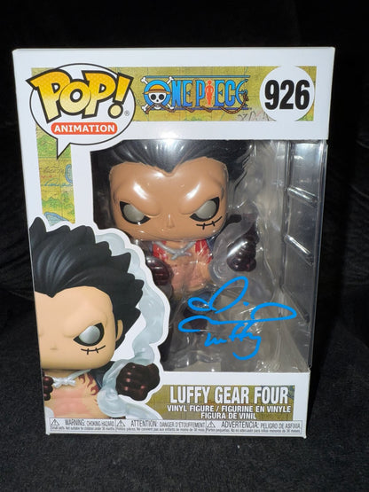 Funko Pop Luffy Gear 4 #926 (SIGNED by Colleen Clinkenbeard) – JaMiKo