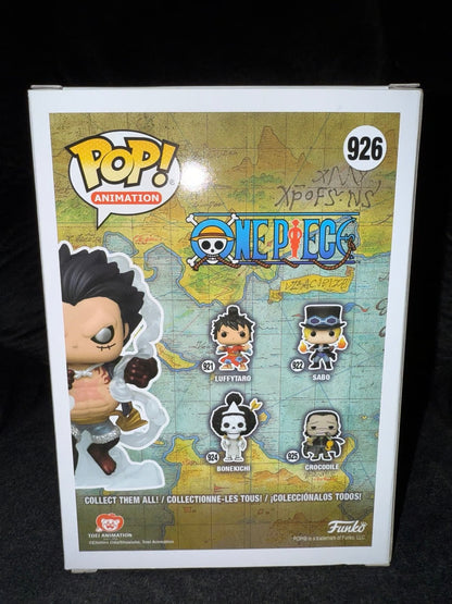 Funko Pop Luffy Gear 4 #926 (SIGNED by Colleen Clinkenbeard)